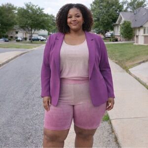 Torrid Purple Bike Shorts for Women